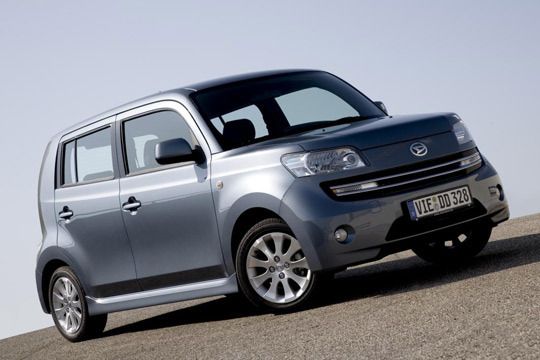 Ebenso wie die des Lifestyle-Vans Materia. In spätestens zwei Jahren ist endgültig Schluss mit allen Daihatsu-Modellen. Der Hersteller zieht sich aus Europa zurück. (Archiv: Vogel Business Media)