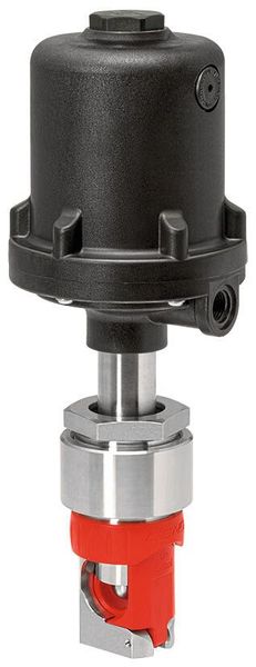 Da bei Schlauchquetschventilen das Medium im Schlauch nicht mit dem Ventil in Berührung kommt, bleiben Sicherheit und Sterilität des Gesamtsystems gewährleistet. (Bild: GEMÜ Gebrüder Müller Apparatebau GmbH & Co. KG)