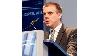 Dr. Axel Grüneklee, Projektleiter InCar plus, ThyssenKrupp Steel Europe AG. (Foto: Bausewein)