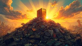 Das Sprichwort „Another man's trash is another man's gold“ gilt auch für das Thema Elektroschrott. (Bild: Canva / KI-generiert)