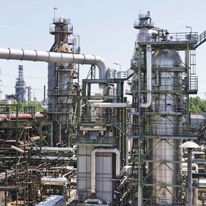 Fig. 1: The refinery MiRO in Karlsruhe: Optimal use was made of the shutdown time in spring 2015. Not only inspection by the TÜV (Technischer Überwachungs- Verein) was on the agenda; many individual projects were also realized.