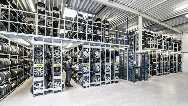 reifenregale-reifenregalanlagen-reifenhochregale (HaCoBau Hallen und Container Systeme GmbH)