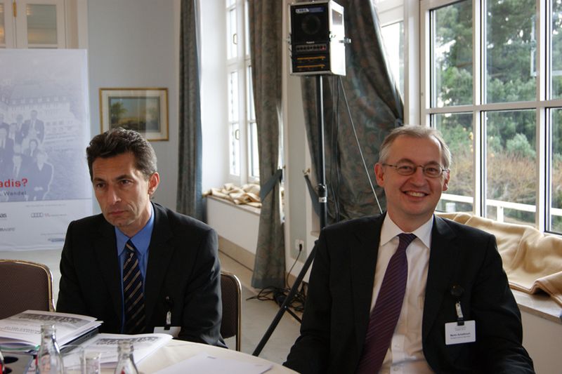 ... bei Michael A. Maier und Ministerialdirektor Martin Schallbruch. (Archiv: Vogel Business Media)