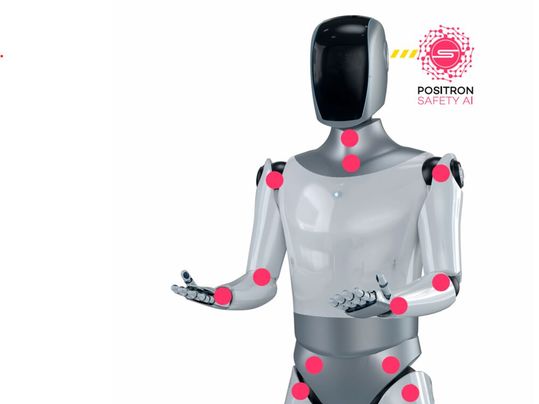 Humanoide Roboter erfordern besondere Sicherheitsvorkehrungen, weil sie direkt mit Menschen interagieren.(Bild:  Synapticon)