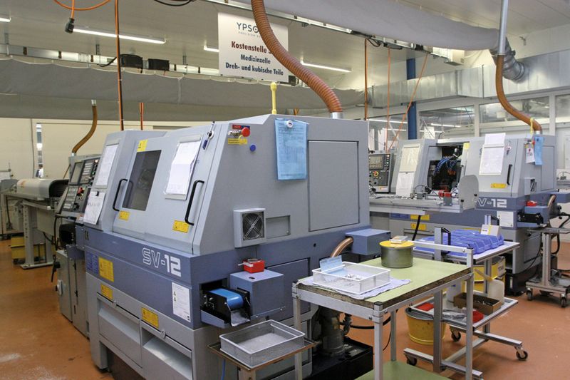 Als führender Hersteller komplexer Dreh- und Frästeile investiert Ypsotec kontinuierlich in einen modernen Maschinenpark. (Bild: Anne richter, SMM)