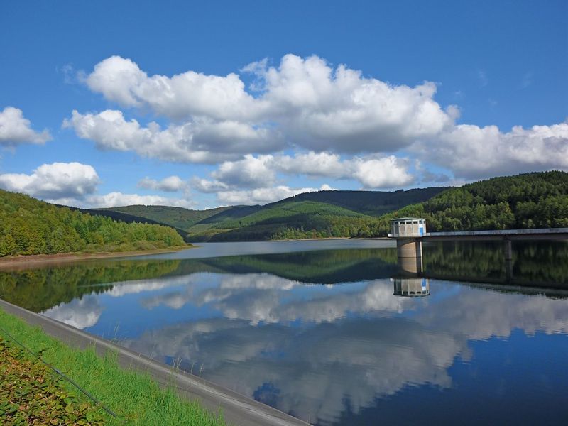 Obernau vom Damm aus (Bild: WVS)