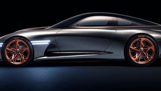 Mit dem Essentia zeigt die Hyundai-Tochter Genesis das schicke Konzept eines GT-Sportwagens mit rein elektrischem Antrieb. (Genesis)