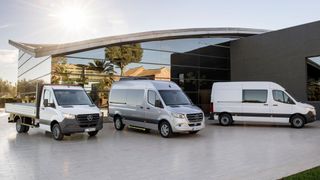 Die Transporter-Zahlen sind schon lange rückläufig. (Bild: Daimler)