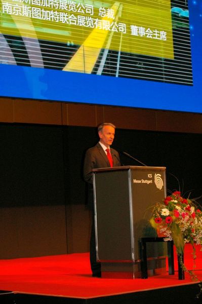 Roland Bleinroth, Managing Director Messe Stuttgart (Bild: Doris Schulz)