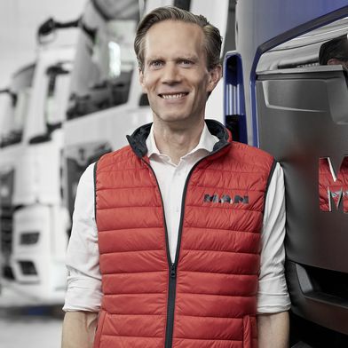 Frederik Zohm ist Entwicklungsvorstand bei MAN. (Bild: MAN Truck & Bus)