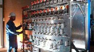 Feed control system for Eco Catalytic’s new ethylene process pilot unit at the Southwest Research Institute in the USA.   (Business Wire)