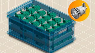 Die neue Version der Verpackungssoftware „PackAssistant“ des Fraunhofer-SCAI bezieht zusätzliche Stufen der Transportkette in die Verpackungsplanung ein. (Bild: Fraunhofer-SCAI)
