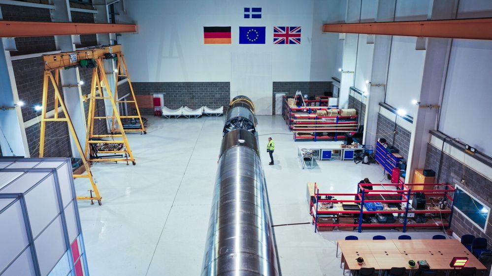 RFA ships stages to SaxaVord Spaceport