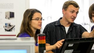 Das Zentrum Industrie des LSWI in Potsdam vereint Wissenschaft und Praxis. (Bild: Karla Fritze / LSWI)