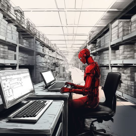 Automatisierung von Prozessen wirft die Abläuft in Unternehmen über den Haufen.(Bild:  KI-generiert / Midjourney)