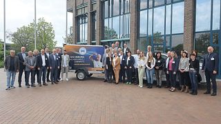 PR-Roadshow der ostdeutschen Landesverbände beim Haus des Gewerbes in Dresden (Bild: Zietz – VCG)