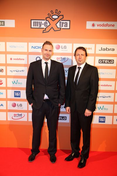 Sebastian Stahl (l.) und Michael Hahn (beide 1&1 Telecom GmbH) (Bild: Brodos)