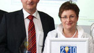 Freuten sich über den ersten Platz: Matthias und Ina Patricia Dehn. (Archiv: Vogel Business Media)