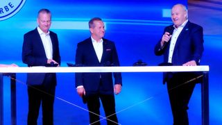 Eröffneten gemeinsam die 49. Bundestagung: (v.l.) Präsident Arne Joswig, Vizepräsident Thomas Peckruhn und Bundesinnungsmeister Detlef Peter Grün.  (Bild: Zietz - VCG)