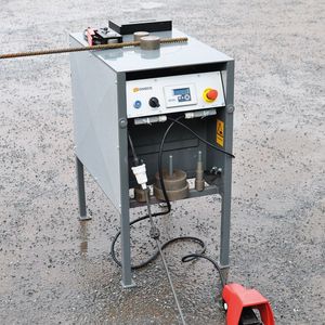 Bügelbiegemaschinen müssen wie alle Baustellengeräte robust und leicht zu handhaben sein.