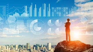 Deutsche Unternehmen sitzen auf Bergen von Big Data, doch sie schöpfen deren Potenzial beispielsweise mit der Zukunftstechnologie KI nicht aus.  (© metamorworks - stock.adobe.com)