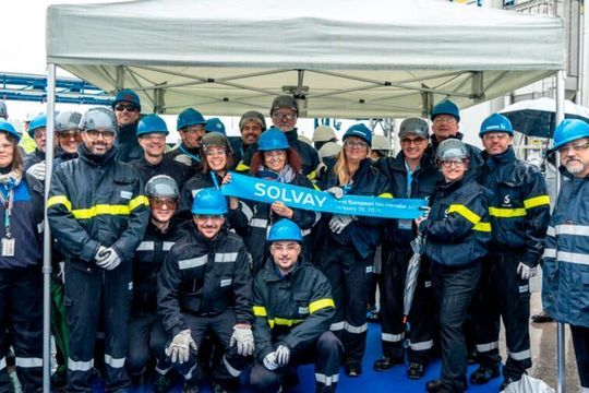 Solvay inaugurated its new bio-circular silica facility at its plant in Livorno, Italy, marking a major milestone in Europe’s industrial transformation toward sustainability.(Source:  Solvay)