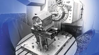 In Arbeitstische eingefügte Nullpunktbolzen kenzeichnen das flexibel und schnell rüstbare Nullpunktspannsystem «Solidbolt». (Bild:  Heinrich Kipp Werke GmbH & Co. KG)