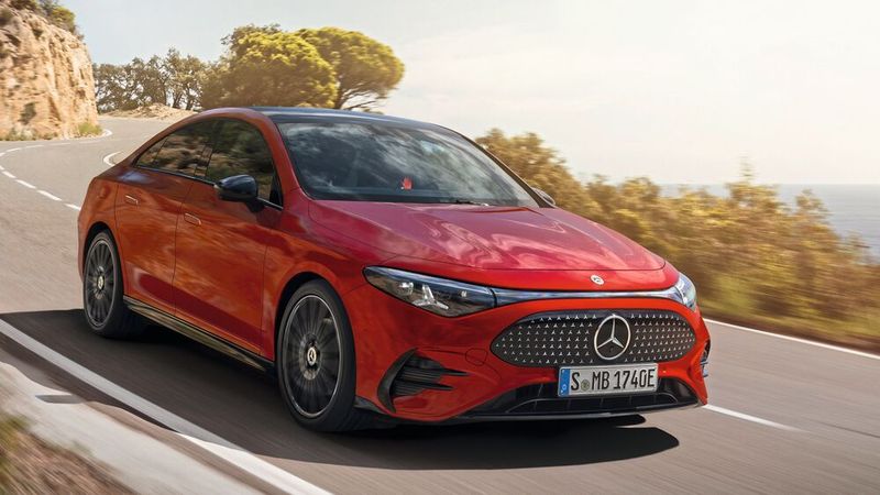 Platz eins in der Mittelklasse im Juli 2026: Mercedes CLA mit 3.704 Neuzulassungen. (Bild: Mercedes-Benz)