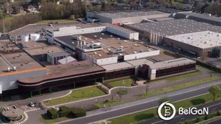BelGaNs Produktions- und F&E-Einrichtung für Silizium- und GaN-Chiptechnologien in Oudenaarde, die vor wenigen Jahren erst von Onsemi übernommen worden war. (Bild: BelGaN)