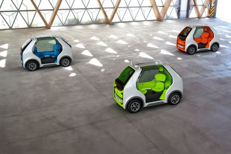 Renault präsenteirt auf der Pariser Messe Viva Technology sein neues Mikromobil EZ-Pod. (Renault)