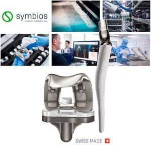 Die Symbios Orthopédie SA ist ein familiengeführtes Unternehmen und steht exemplarisch für patientenspezifische Orthopädie „made in Switzerland“. Die Firma mit Sitz in Yverdon-les-Bains hat sich auf individualisierte Hüft- und Knieimplantate spezialisiert und verbindet klinische Präzision mit industrieller Exzellenz. Symbios entwickelt passgenaue Lösungen für jeden Patienten und trägt so zu einer höheren Lebensqualität sowie zu optimierter Effizienz für Spitäler und das Gesundheitswesen bei. Zuletzt investierte das Unternehmen in eine neue, technologisch spezialisierte Produktionsstätte, in der patientenspezifische Implantate unter kontrollierten Bedingungen gefertigt werden.(Bild:  Symbios Orthopédie SA)