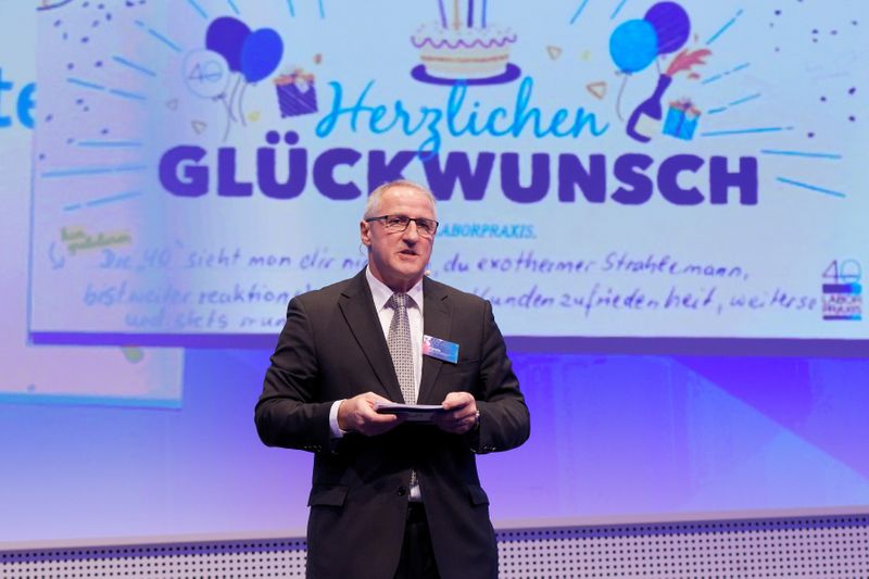 Impressionen von der LABORPRAXIS Meilenstein Gala und der Feier zum 40-jährigen Jubiläum am 30. November 2017 in Würzburg. (Bild: Andreas Burkhardt/LABORPRAXIS)