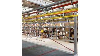 Fünf verschiedene Lagerbereiche umfasst das Logistikzentrum. Dazu zählt auch der Fachbodenbereich. (Bild: KDL)