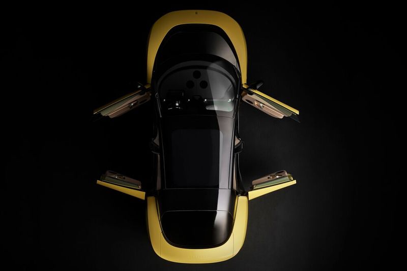 Zu den Besonderheiten des Luce gehören etwa die gegenläufig angeschlagenen Türen. (Bild: Ferrari)