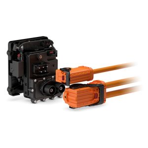 Charx connect advanced ist für CCS Typ 1 und Typ 2 erhältlich. (Bild: Phoenix Contact)