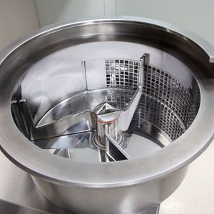 Dank der innovativen Konstruktion ist eine Verstopfung im Materialzufluss im Tangentialsieb nicht mehr möglich. 