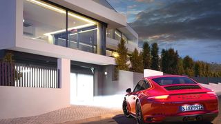 Smart-Home: Kommt der Porsche nach Hause, sind Heizung und Licht künftig schon an. (Porsche)