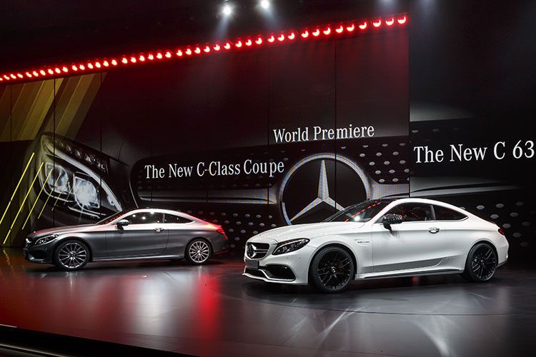 Das C-Klasse-Coupé gibt es auch in der sportlichen Version C 63 mit 476 oder sogar 510 PS (als C 63 S). (Foto: Daimler)