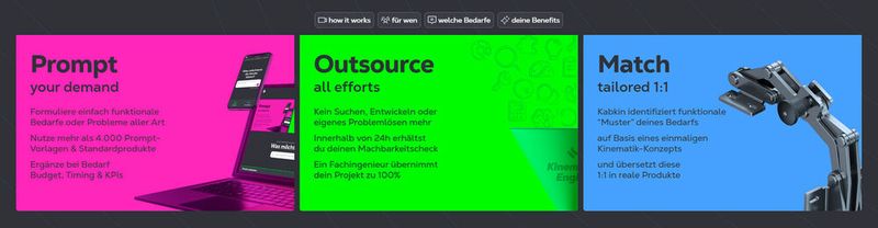 So wie Google den Zugang zu Wissen, Facebook zu sozialer Interaktion oder Chat GPT zu Sprache und Ideen vereinfacht hat, will Kabkin nun einen barrierefreien Zugang zur Produktentstehung und dem damit verbundenen Problemlösen schaffen.  (Bild: Kabkin)