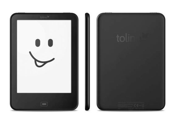 tolino 4 HD E-Reader: Der tolino 4 HD wurde für Vielleser mit einem hohen Qualitätsbewusstsein entwickelt. Er kombiniert eine hochwertige Verarbeitung, eine schlüssige Gestaltung und innovative Funktionen. So werden Inhalte in HD dargestellt, während die Hintergrundbeleuchtung des Displays sich der Tageszeit anpasst. Darüber hinaus lässt sich das klar gestaltete Interface mit selbst gewählten Schriftarten, Zeilenabstand und weiteren Einstellungen individualisieren, Hersteller Deutsche Telekom, Bonn, Deutschland. (Bild:  Red Dot / tolino)