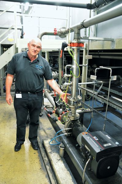 Bild 1: Hightech-Pumpenstation der KTL-Anlage von EBM-Papst in Mulfingen in Kalrezausführung mit Sperrwasserbeaufschlagung. (Bild: Müller)