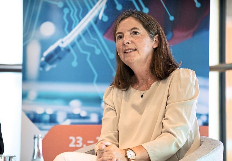 Moderatorin Sabine Koll von der Konradin Mediengruppe. (Messe Stuttgart)