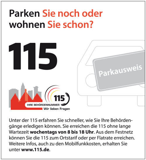 Motiv aus der Frankfurter Anzeigenkampagne (Bild: Stadt Frankfurt)