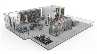 In the construction materials production sector, hardly any drives operate in 24-hour continuous duty with an unchanging load. (Bild: SEW-EURODRIVE)