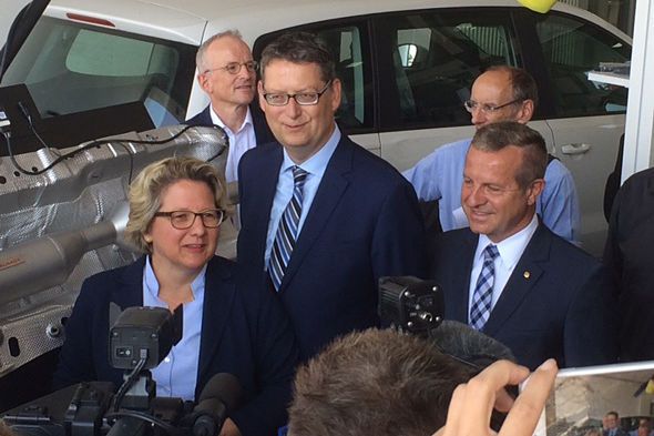 Klare Worte von Svenja Schulze zur vielfach geäußerten Kritik an den Fahrverboten: „Wir wollen aber keine Fahrverbote, wir wollen saubere Diesel.“  (Bild: Baeuchle / »kfz-betrieb«)