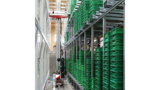 Das BOS von Witron bietet eine vollautomatische Kommissionierung von Behältern, Kartons und Getränke-Kisten. (Bild: Witron)