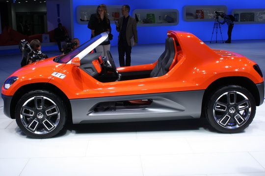 ...und – der Knaller – ein Buggy-Konzept des neuen VW-Minis. (Archiv: Vogel Business Media)