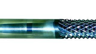 Bild 1: Neue Werkzeuge wie dieser Schruppfräser mit dem Durchmesser 12 mm in Verbindung mit einer neuen Prozessstrategie versprechen Produktivitätsvorteile. (Archiv: Vogel Business Media)