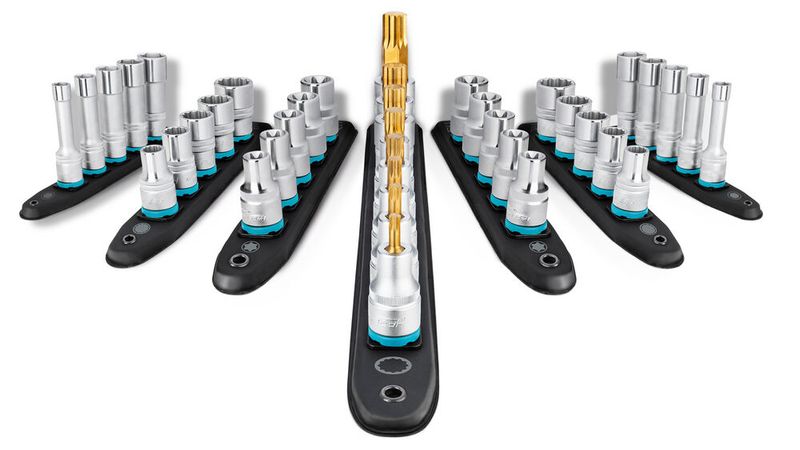 Ebenfalls neu sind die magnetischen „Smart-Rails“.  (Bild: Hazet)