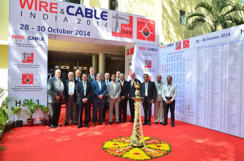 Rückblick auf die Wire & Cable India 2014. (Messe Düsseldorf)